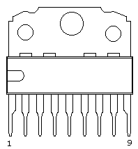 brochage TDA1521